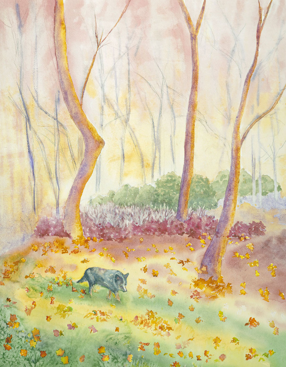 Wrangler in the Woods (Fall)